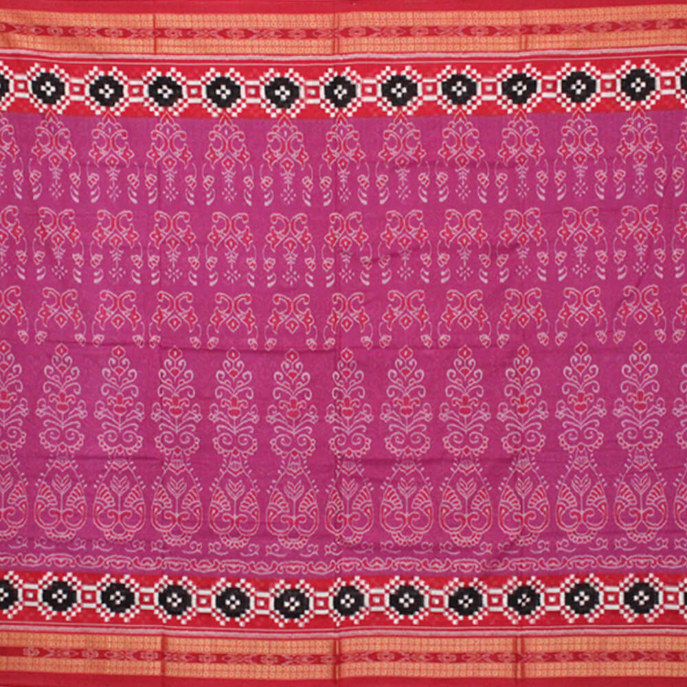 Sachipar and Mayurchandrika Sambalpuri Ikat Cotton Saree – IndianVillèz