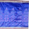 Terracotta jhoti bandha Temple Design sambalpuri silk saree